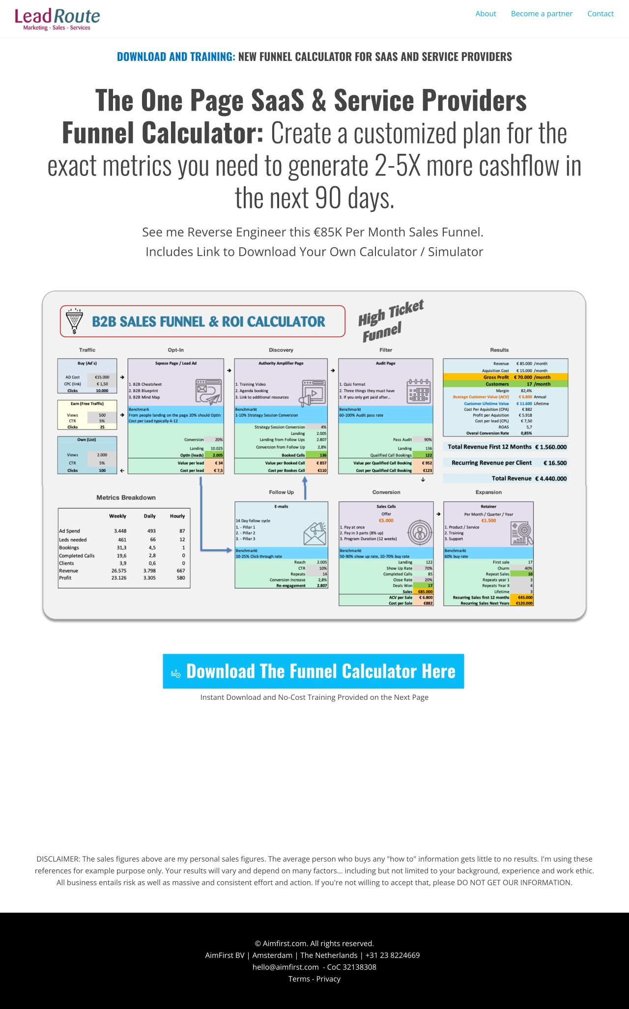 amazing landing pages