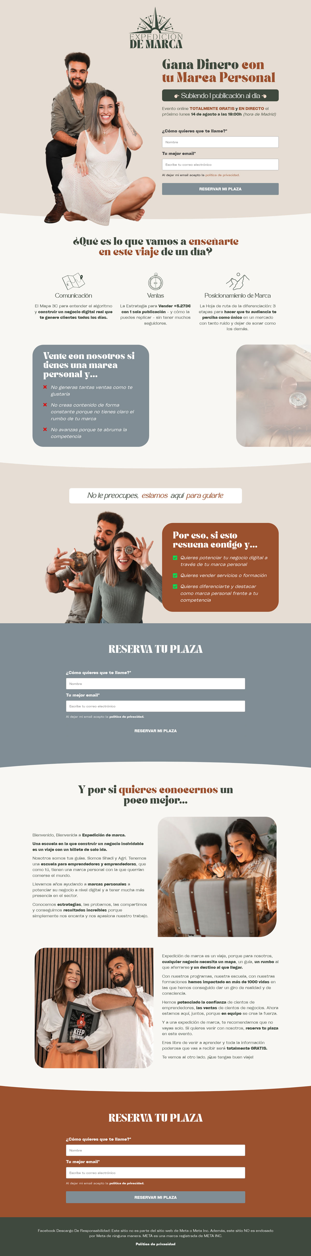 Sales Landing Page Examples